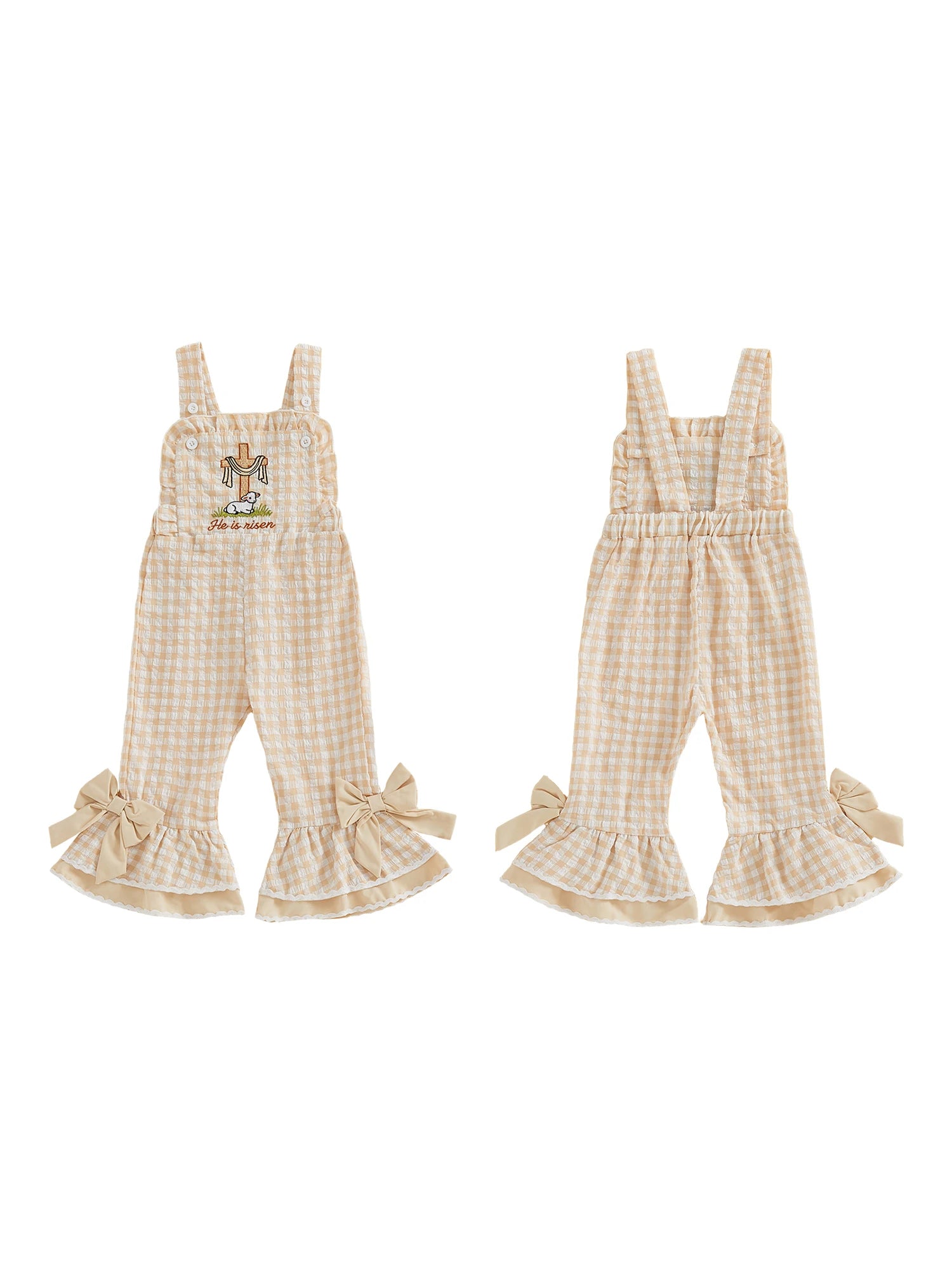 Baby Girls and Toddlers Summer Romper Jumpsuit with Headband Set