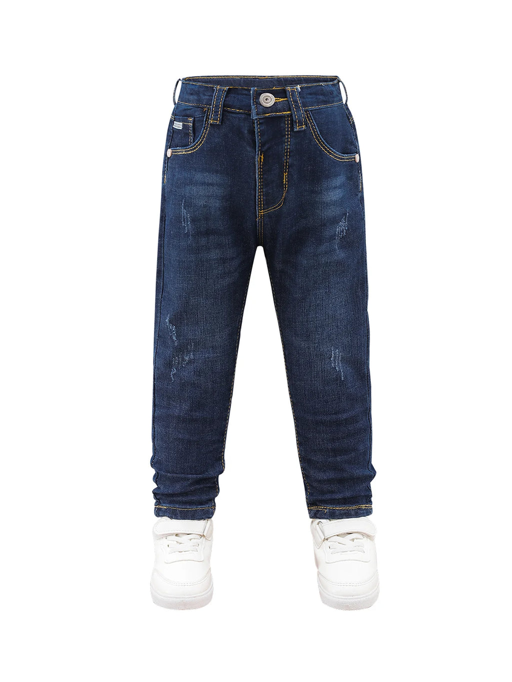 Boys 2T-14T Stretch, Cotton, Straight-Fit, Comfortable Denim Jeans