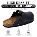 Leather Cork Mule Clogs For Women