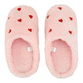Plush Furry Heart Slippers for Women