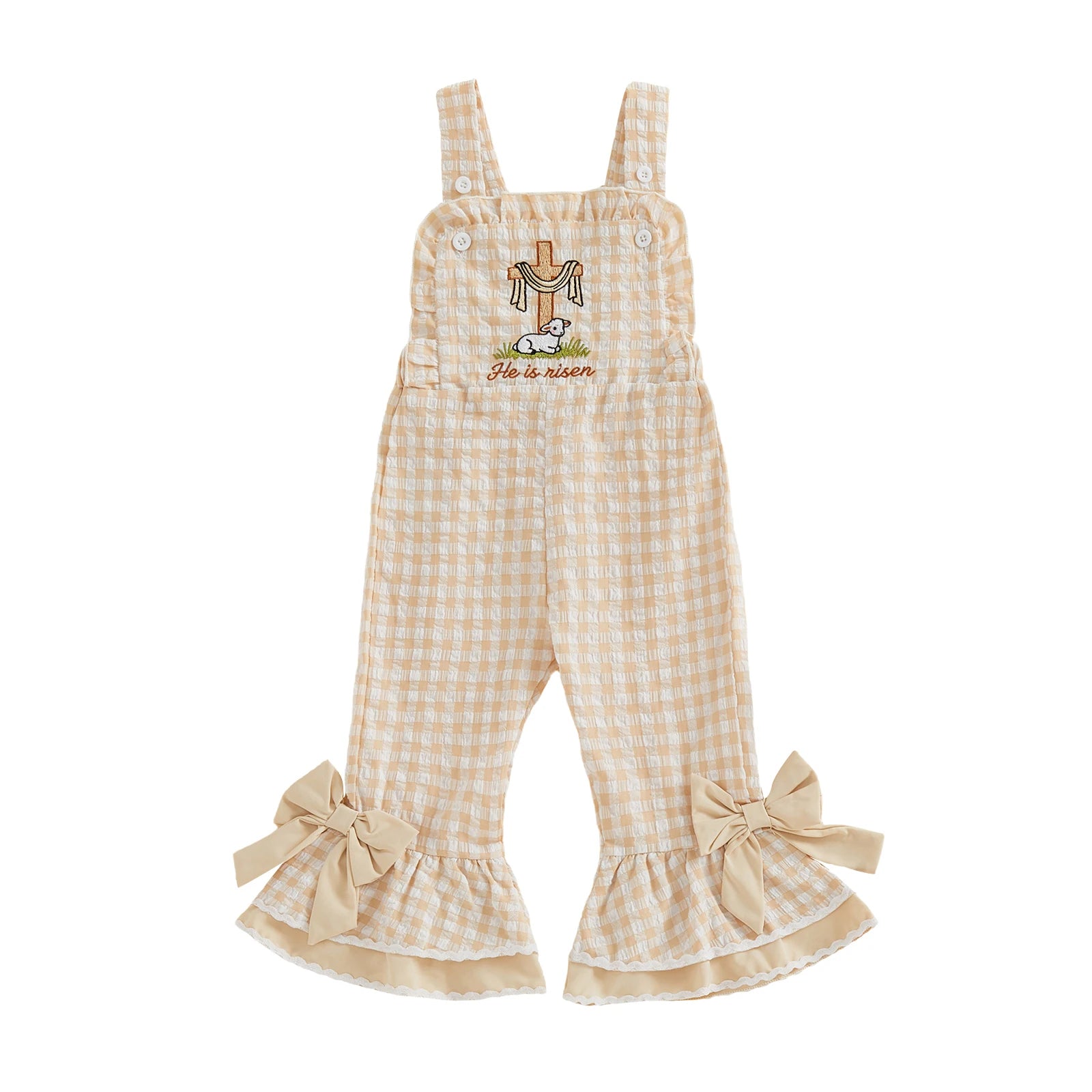 Baby Girls and Toddlers Summer Romper Jumpsuit with Headband Set